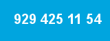 929 425 11 54